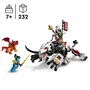 LEGO NINJAGO 71863 Zilvar et Grimtak la Bête Draconique - Jouet Ninja dès 7 ans