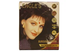 Eagles Henna Hair Color Burgundy (6 pièces de 10 g)