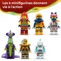 Lego 71868 Le Robot Dragon Transformable de Braséra - Jouet Ninja 2-en-1 dès 9 ans