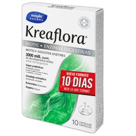 MAYLA KREAFLORA BIOTIC+ ENZIMAS DIGESTIVAS 10 CAPS