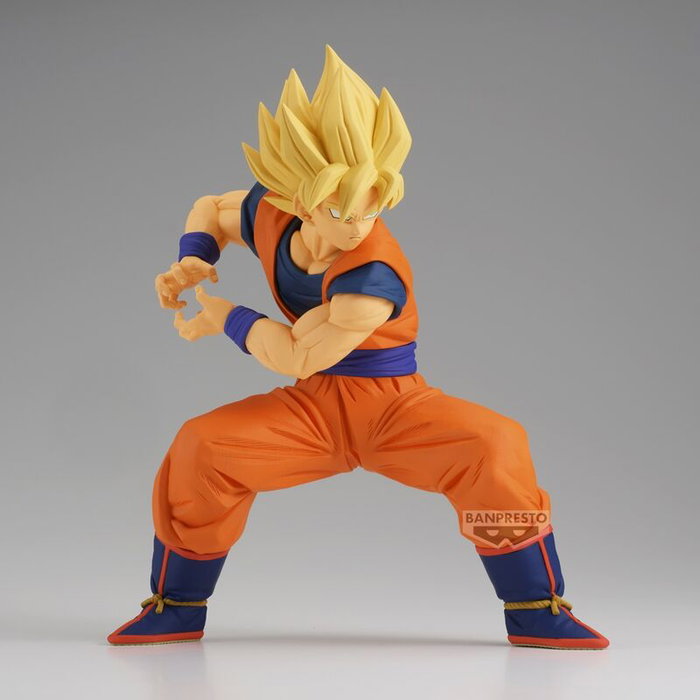 BANPRESTO Figura Son Goku Grandista - Figurine Dragon Ball Z - 22 cm - Âge recommandé: +15 ans