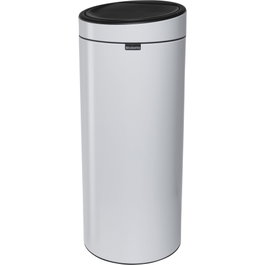 Brabantia Touch Bin New, blanc, 30 L