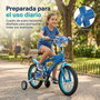Stitch Vélo enfant 16 pouces pour 5 à1847 ans - Bleu