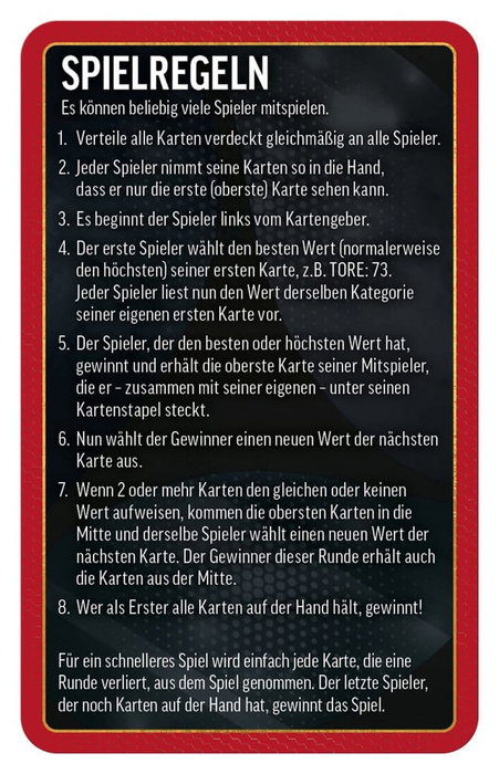 Winning Moves World Football Stars Jeu de Cartes 200 Pack - Allemand