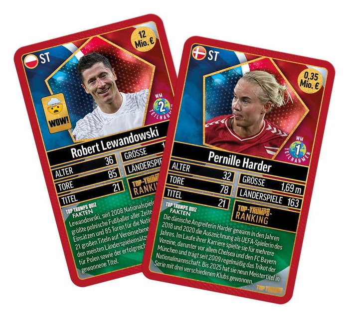 Winning Moves World Football Stars Jeu de Cartes 200 Pack - Allemand