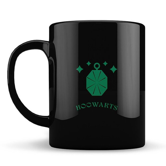 ERIK - Mug Harry Potter Slytherin, tasse premium en céramique, capacité 390 ml, dimensions 12 x 9 x 10 cm