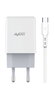 AVANT CONNECT Chargeur USB 2.4A 2 ports + câble Type C