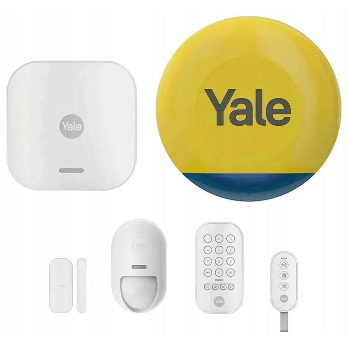 Yale Kit alarme intelligente + Sirène extérieure Connecté - 4 accessoires Yale Kit alarme intelligente + Sirène extérieure Connecté - 4 accessoires