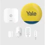 Yale - Kit d'alarme intelligente sans fil connectée - Centrale, sirène extérieure, clavier, détecteur d'ouverture et de mouvement, porte-clés - Pour maison et appartement