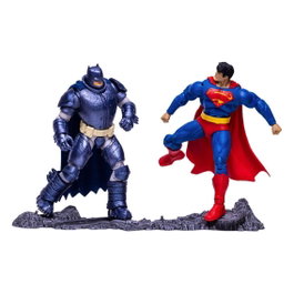 McFarlane Toys Pack de 2 figurines DC : Superman et Armored Batman