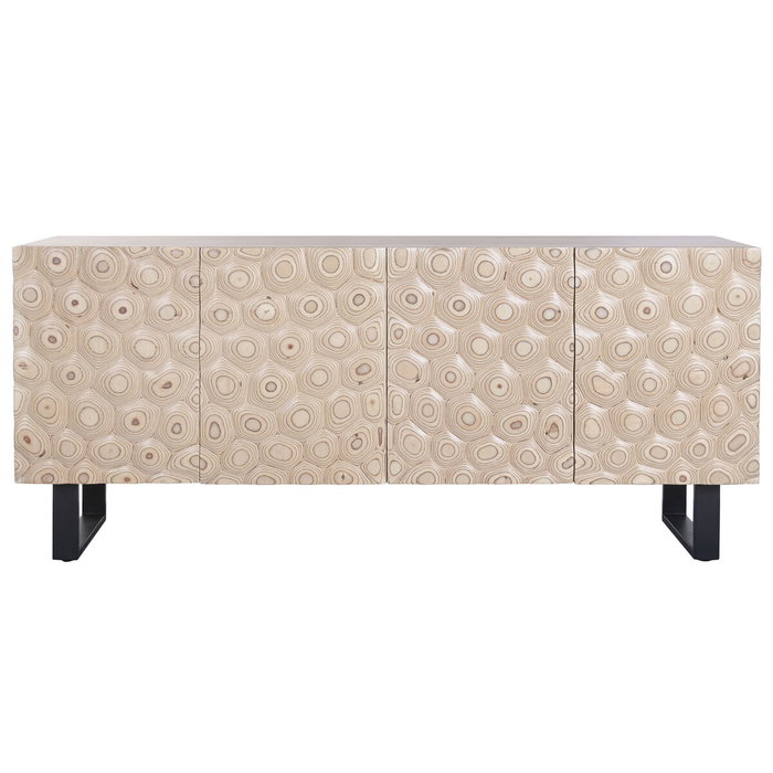 Home ESPRIT Buffet Métal Acacia