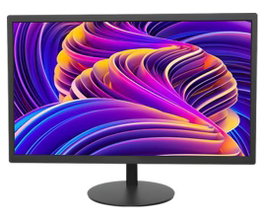 Hikvision Écran LED 18.5 pouces, 1366x768, 200 cd/m², 1000:1, 14 ms, 178°/178°, 75 Hz, HDMI, VGA, DC 12V, 2.0A, VESA, 1.9 kg