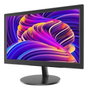 Hikvision Écran LED 18.5 pouces, 1366x768, 200 cd/m², 1000:1, 14 ms, 178°/178°, 75 Hz, HDMI, VGA, DC 12V, 2.0A, VESA, 1.9 kg