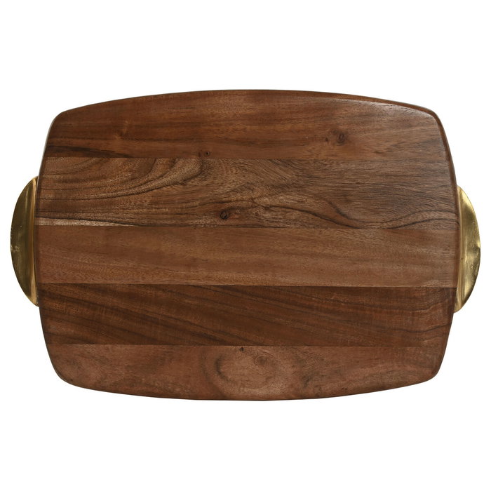 Home ESPRIT Planche à découper Doré Naturel 40,5 x 26,6 x 4,5 cm Home ESPRIT Planche à découper Doré Naturel 40,5 x 26,6 x 4,5 cm