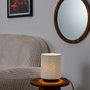 Home Deco Factory Lámpara Mesa Pantalla Rizo