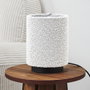 Home Deco Factory Lámpara Mesa Pantalla Rizo