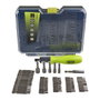 Ryobi RAK59SD Coffret de vissage 59 accessoires avec tournevis à cliquet