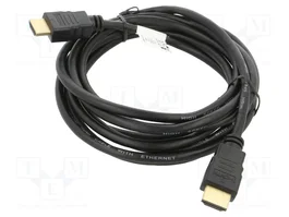 LANBERG Câble HDMI 3m, 4K, 3D, Noir