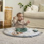 Ingenuity Tapis d'éveil Cosy Spot Elephant Bleu et Bois