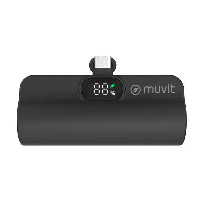 Powerbank Muvit for Change DP53D-R-PD Noir 5000 mAh