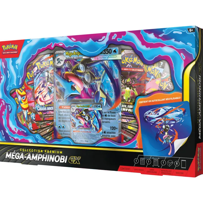 Pokemon Coffret Pokémon - Collection Premium Méga-Amphinobi-ex
