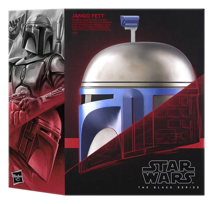 Hasbro Star Wars The Black Series Casque Électronique Jango Fett