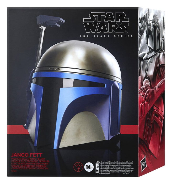 Hasbro Star Wars The Black Series Casque Électronique Jango Fett