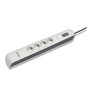 Belkin BSV401VF2M-V2 Multiprise 4 Prises + 2 Ports USB Protection Surtension 525 Joules Câble 2 m Blanc