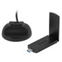 Lanberg NC-3000-WI Adaptateur réseau USB Wi-Fi 6 AX3000 Tri-Band, 2.4/5/6 GHz, 3000 Mbps, MU-MIMO, WPA3