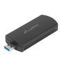 Lanberg NC-3000-WI Adaptateur réseau USB Wi-Fi 6 AX3000 Tri-Band, 2.4/5/6 GHz, 3000 Mbps, MU-MIMO, WPA3