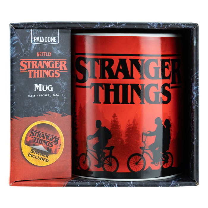 Stranger Things mug et autocollants XL Stranger Things mug et autocollants XL