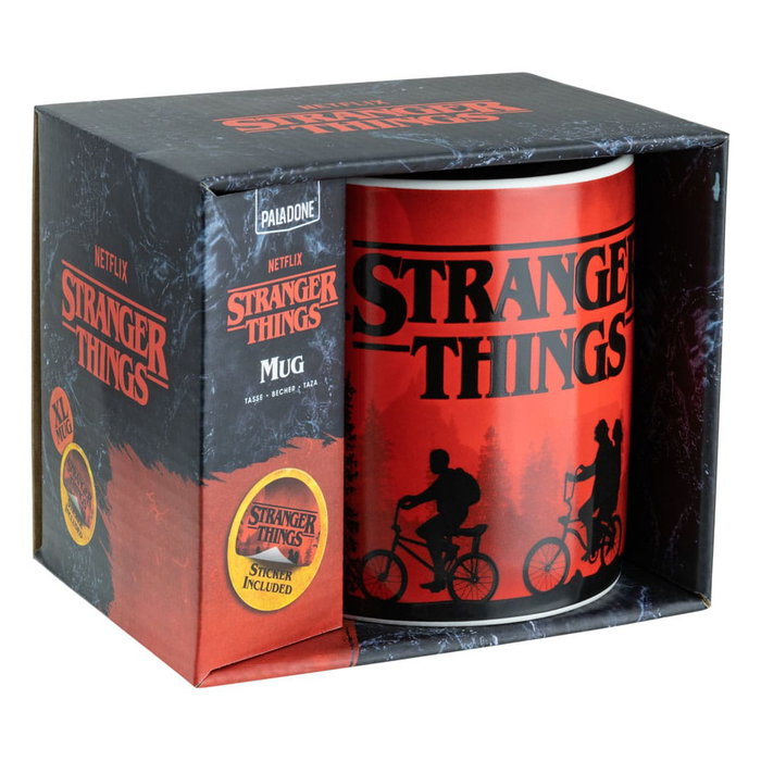 Stranger Things mug et autocollants XL Stranger Things mug et autocollants XL