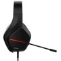 Krom Kopa Move Casque Gaming Stéréo Filaire Jack 3.5mm Noir Rouge Compatible PC PS4 PS5 Switch Smartphone