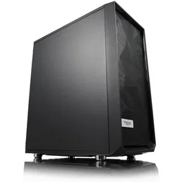 Fractal Design FD-CA-MESH-C-BKO Boitier PC ATX Meshify C - Panneau Lateral Plein Noir - Mesh pour Ventilation Optimale - Filtres Amovibles - Espace de Stockage HDD/SSD