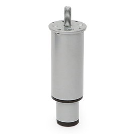 Q&Q Pata métallique Stormy Ø35 H90-H150 M8 Gris