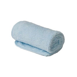 IRISANA Serviette de douche en microfibre 80x40 cm bleu