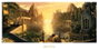 Weta Workshop Le Seigneur des Anneaux impression Art Print The Grey Havens 59 x 30 cm