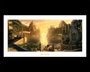 Weta Workshop Le Seigneur des Anneaux impression Art Print The Grey Havens 59 x 30 cm