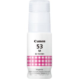 Canon GI-53M Bouteille d'encre magenta 60ml - Recharge pour imprimante PIXMA G650 G550 - Haute qualité ChromaLife100 - 1 pièce