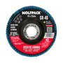 WOLFPACK LINEA PROFESIONAL Disque de lames de ponçage en zircone 115x22 mm, Grain 40