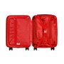 KARACTERMANIA Valise Trolley ABS 55 cm 4 Roues 360° - Design Clouds Naruto - Cabine