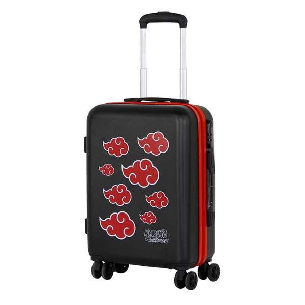 KARACTERMANIA Valise Trolley ABS 55 cm 4 Roues 360° - Design Clouds Naruto - Cabine KARACTERMANIA Valise Trolley ABS 55 cm 4 Roues 360° - Design Clouds Naruto - Cabine