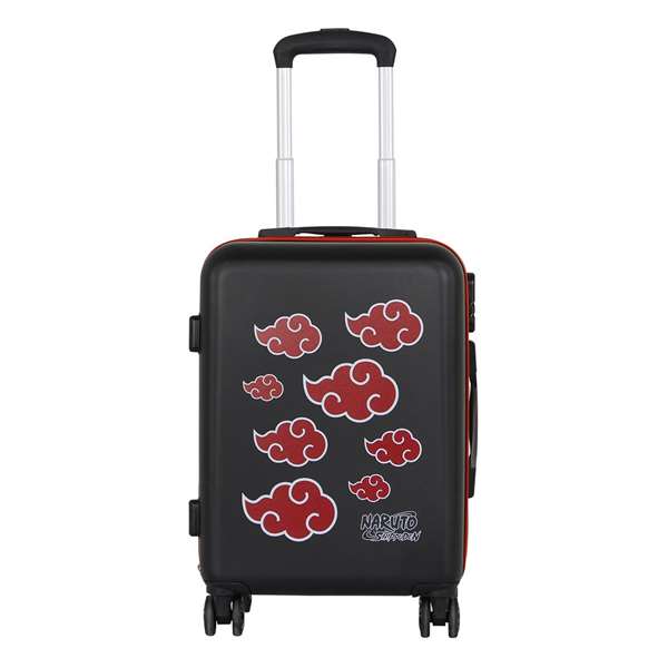KARACTERMANIA Valise Trolley ABS 55 cm 4 Roues 360° - Design Clouds Naruto - Cabine KARACTERMANIA Valise Trolley ABS 55 cm 4 Roues 360° - Design Clouds Naruto - Cabine