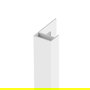 HERRAJES ALK Profil Vertical Ateneo 2,75M Finition Blanc Mate (Set de 2)