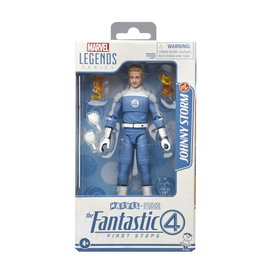 HASBRO Figura Johnny Storm Los 4 Fantasticos Marvel 15cm