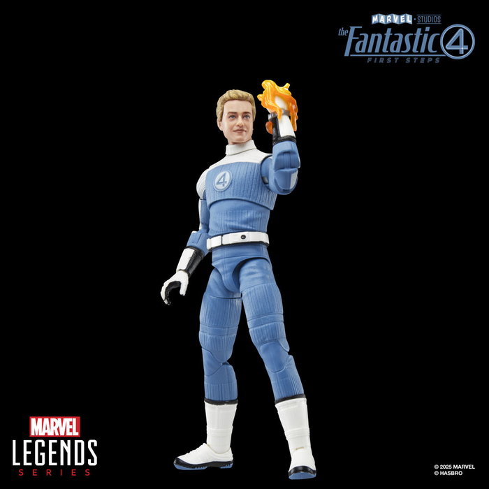 HASBRO Figura Johnny Storm Los 4 Fantasticos Marvel 15cm