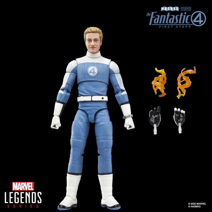 HASBRO Figura Johnny Storm Los 4 Fantasticos Marvel 15cm
