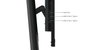 Lenovo ThinkVision T24v-30 Raven Black 23,8 pouces Full HD IPS 75 Hz 4 ms 250 cd/m² Edition 63D8MAT3EU