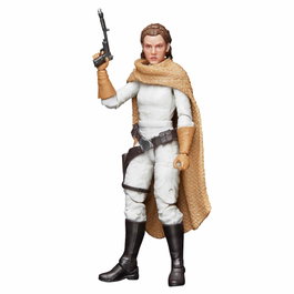Hasbro Star Wars The Black Series Figurine Princesse Leia Organa 15 cm avec deux blasters