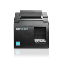 Star Micronics TSP100III futurePRNT - Imprimante thermique 80mm avec alimentation interne, découpeur, USB, charge iPad/iPhone - Version UE/UK